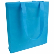 Borsa shopper tnt promozzionale stampata celeste 11108 15